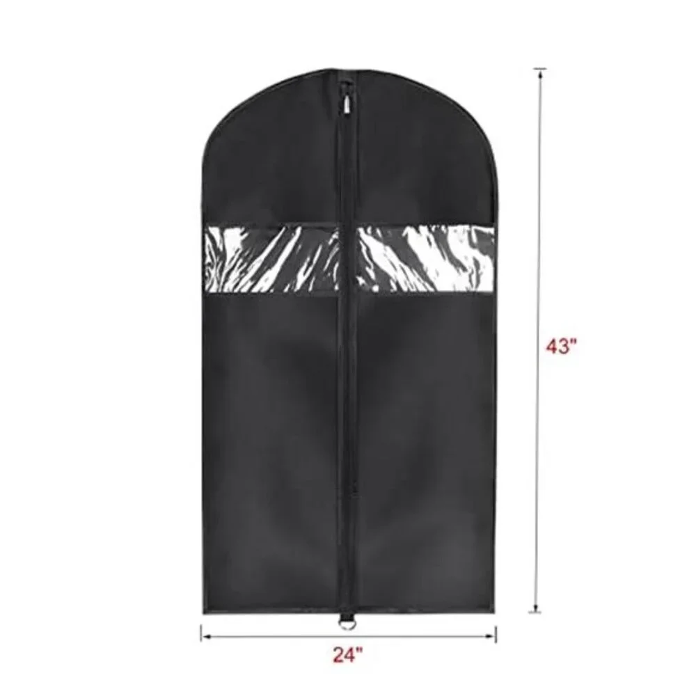 Garment Bag 43 Inch Suit Cover Travel Storage Oxford Fabric Set of 5